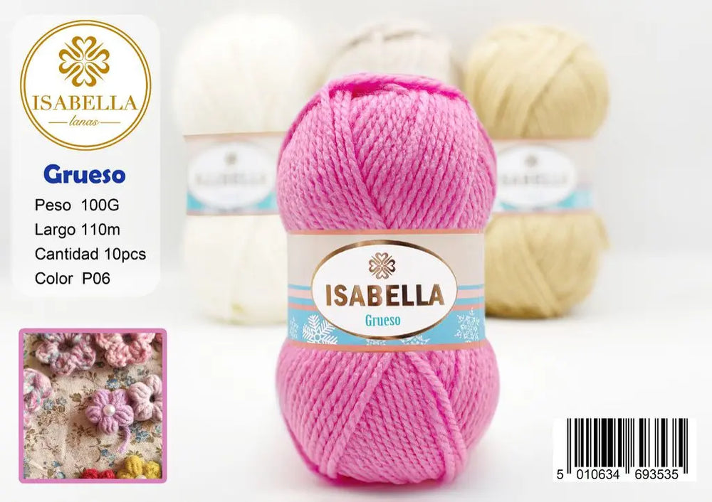 OVILLO HILO ISABELLA GRUESO ISABELLA 纱线