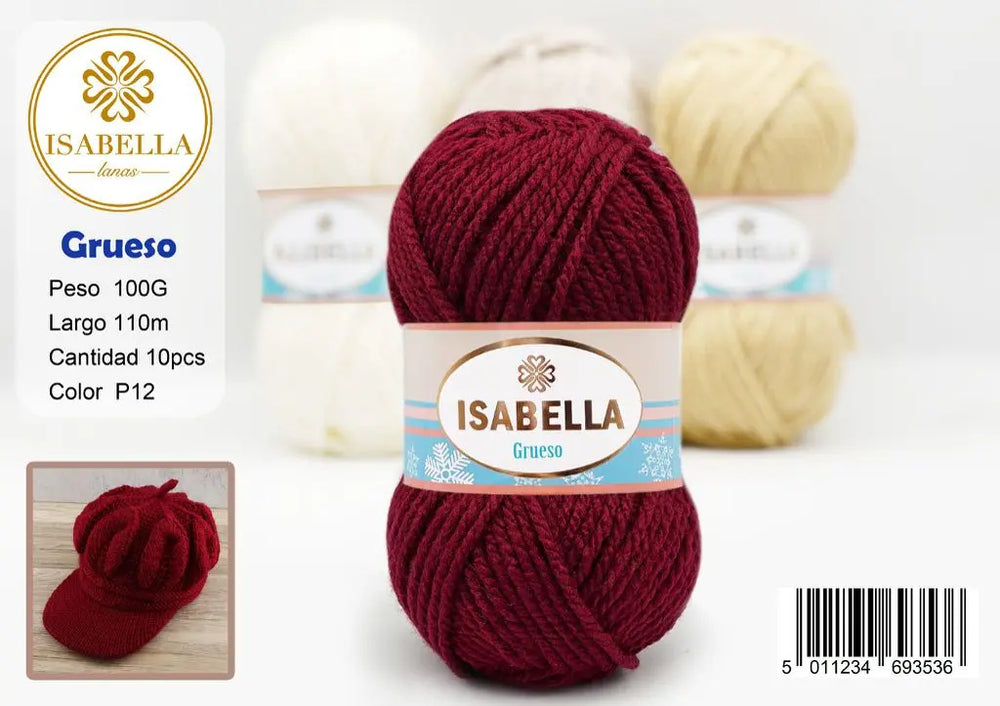 OVILLO HILO ISABELLA GRUESO ISABELLA 纱线