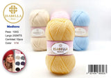 OVILLO HILO ISABELLA MEDIANO 100G ISABELLA 纱线