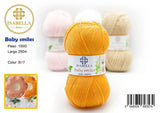 Ovillos de Hilo Isabella Baby Smiles 100g ISABELLA 纱线