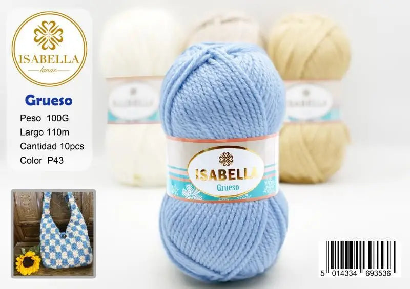OVILLO HILO ISABELLA GRUESO ISABELLA 纱线