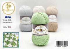 OVILLO HILO ISABELLA OSLO 80g ISABELLA 纱线