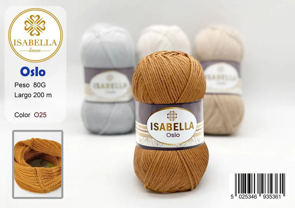 OVILLO HILO ISABELLA OSLO 80g ISABELLA 纱线