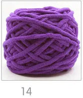 Hilo de terciopelo para tejer a mano 100 g DS