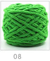 Hilo de terciopelo para tejer a mano 100 g DS