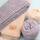 Hilo de terciopelo para tejer a mano 100 g DS