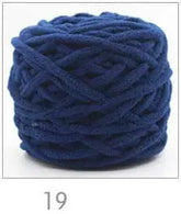 Hilo de terciopelo para tejer a mano 100 g DS