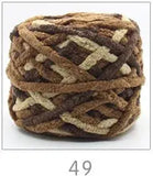 Hilo de terciopelo para tejer a mano 100 g DS