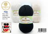 OVILLO HILO ISABELLA FINO 100G ISABELLA 纱线