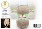 OVILLO HILO ISABELLA FINO 100G ISABELLA 纱线