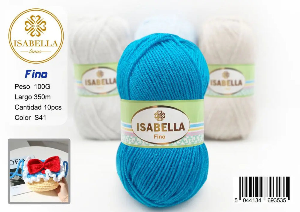 OVILLO HILO ISABELLA FINO 100G ISABELLA 纱线