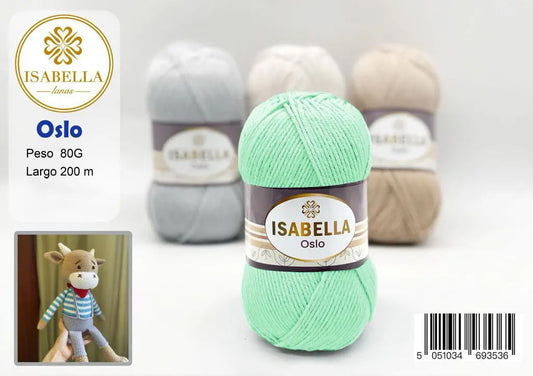 OVILLO HILO ISABELLA OSLO 80g ISABELLA 纱线