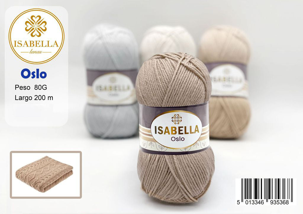 OVILLO HILO ISABELLA OSLO 80g