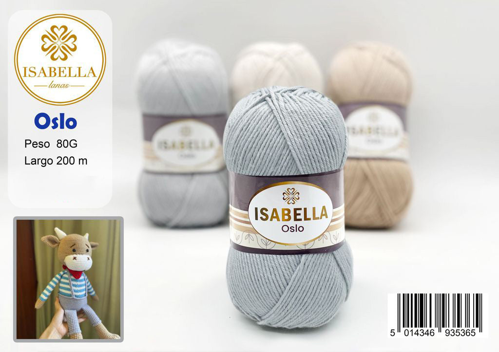 OVILLO HILO ISABELLA OSLO 80g