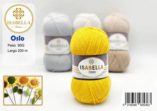 OVILLO HILO ISABELLA OSLO 80g ISABELLA 纱线