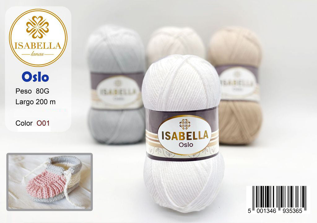 OVILLO HILO ISABELLA OSLO 80g