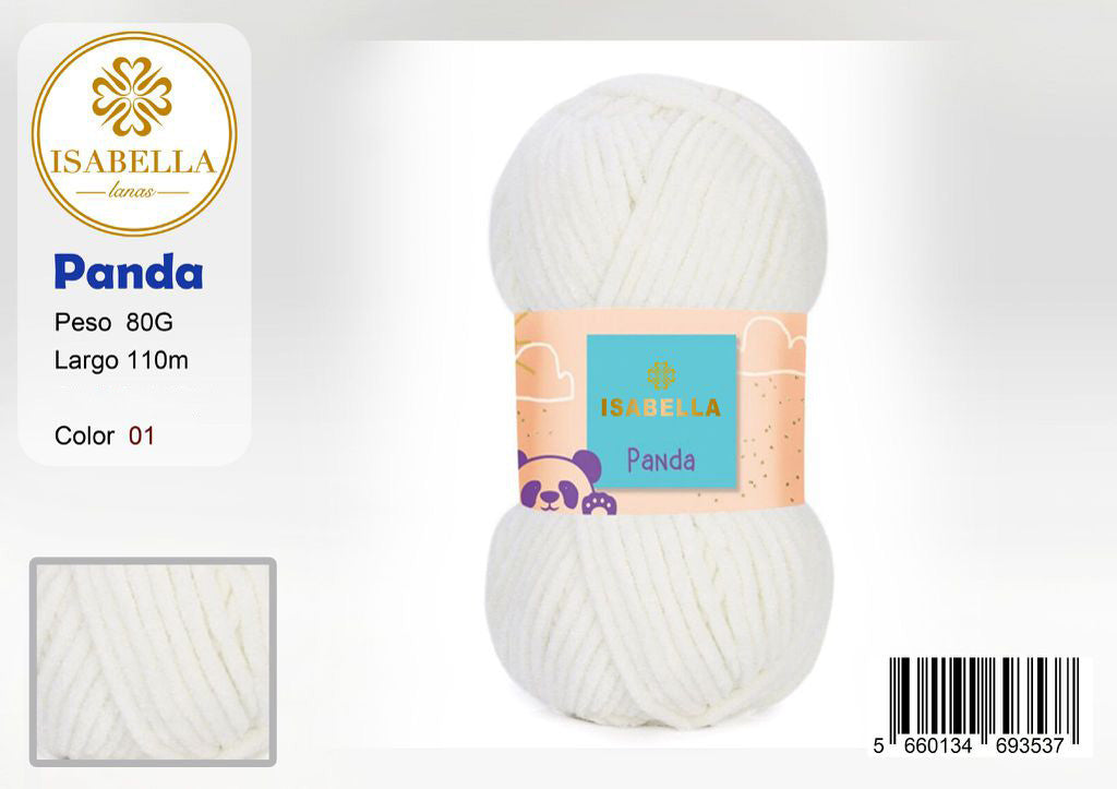 OVILLO HILO ISABELLA PANDA 80G