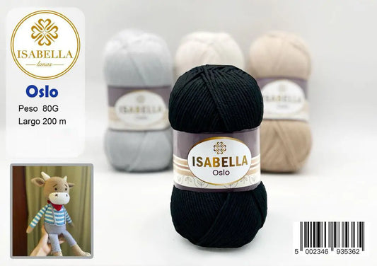 OVILLO HILO ISABELLA OSLO 80g ISABELLA 纱线