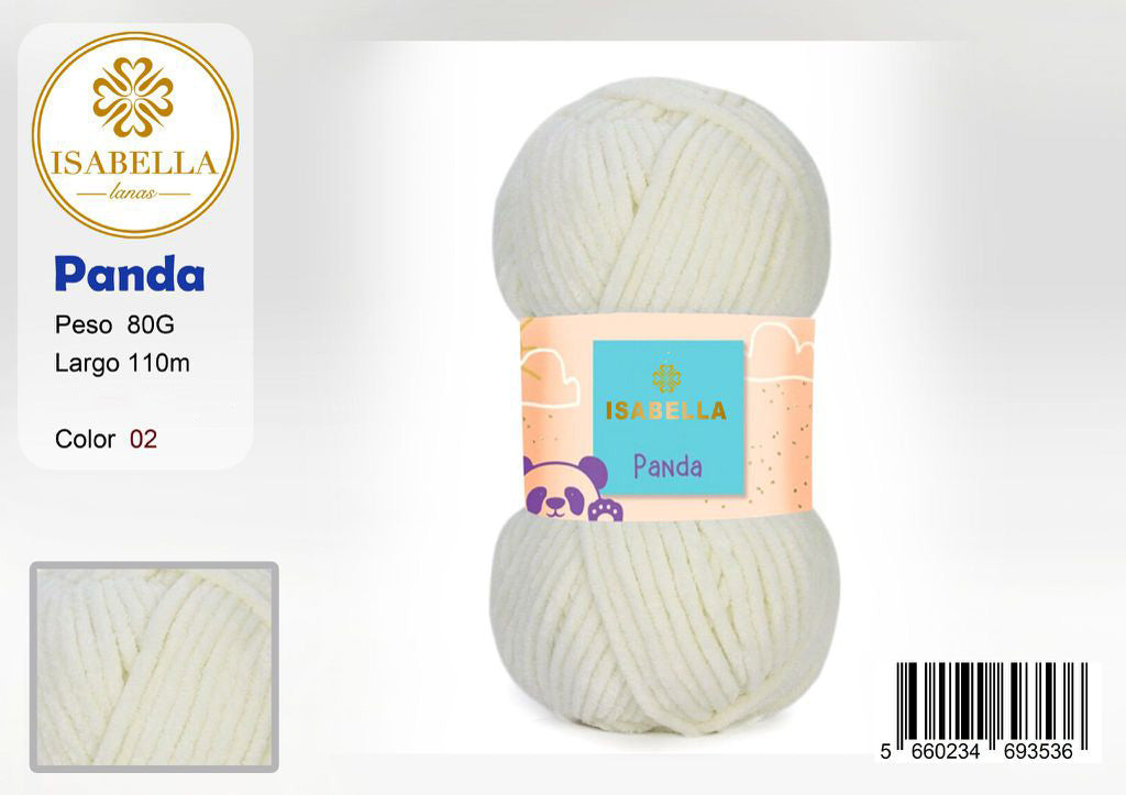 OVILLO HILO ISABELLA PANDA 80G