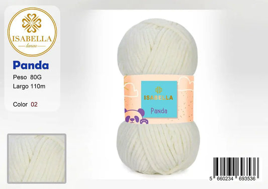 OVILLO HILO ISABELLA PANDA 70G ISABELLA 纱线