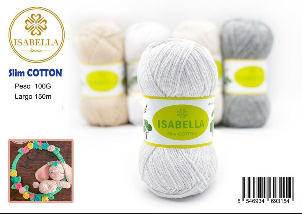 OVILLO HILO ISABELLA CLIM COTTON 100G