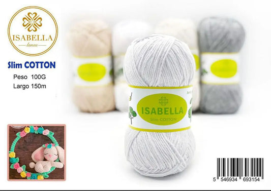 OVILLO HILO ISABELLA CLIM COTTON 100G ISABELLA 纱线