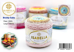 Pastel Trenzado de Macrome Isabella