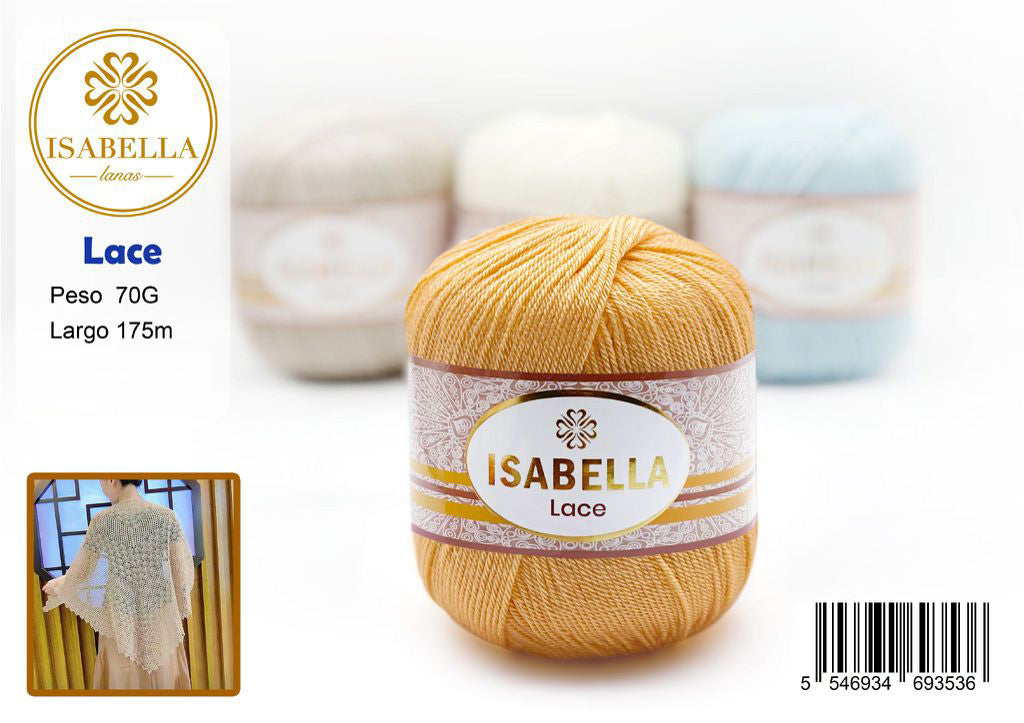 HILO DE ENCAJE ISABELLA 70g