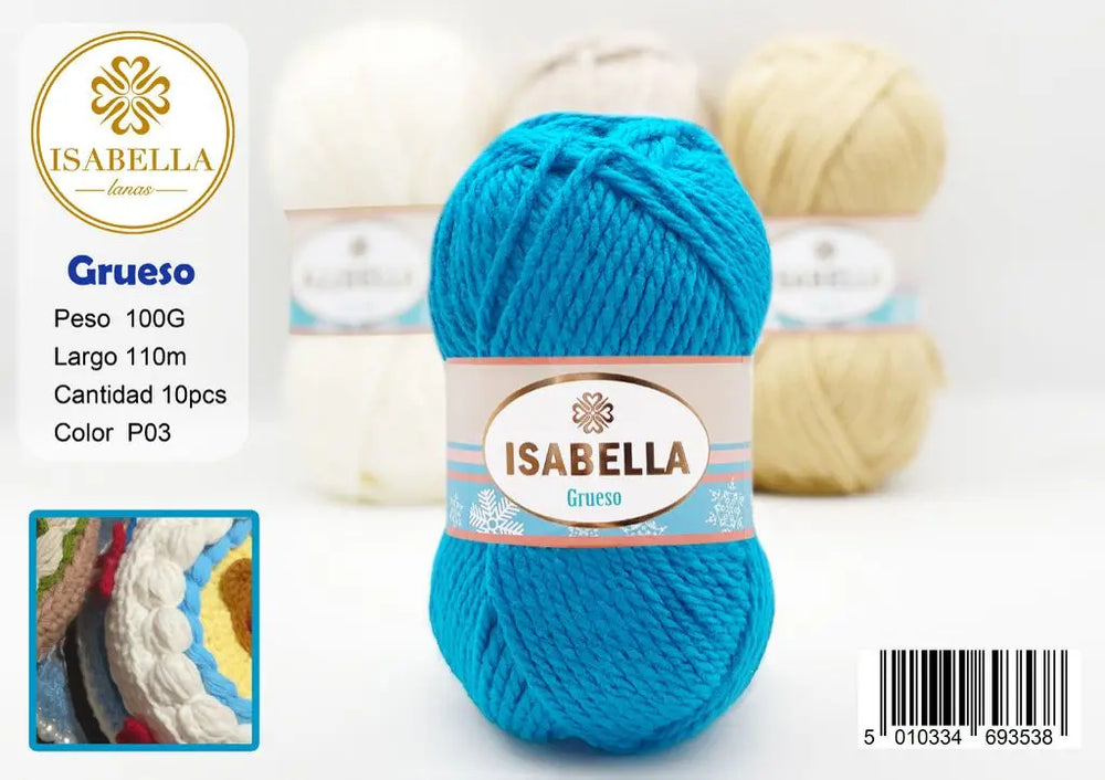OVILLO HILO ISABELLA GRUESO ISABELLA 纱线