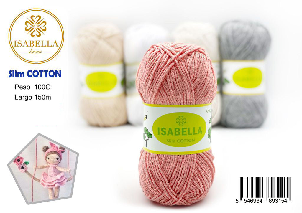 OVILLO HILO ISABELLA CLIM COTTON 100G