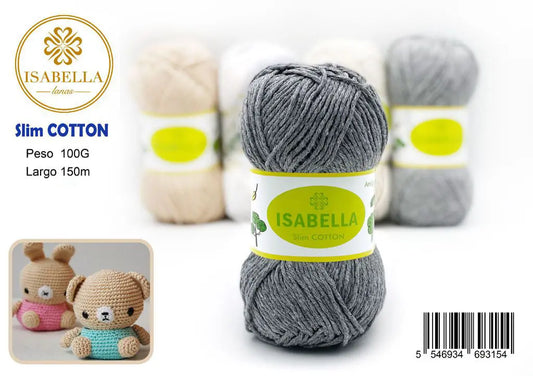 OVILLO HILO ISABELLA CLIM COTTON 100G ISABELLA 纱线