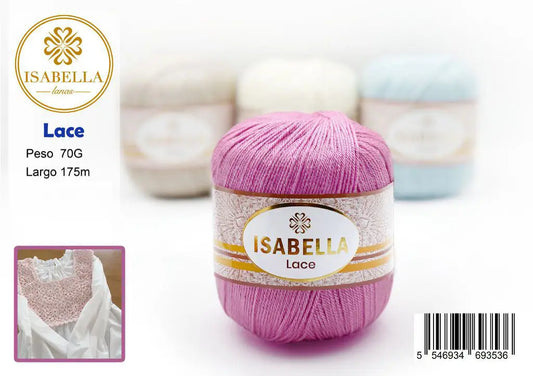 Hilo de Encaje Isabella - 70g ISABELLA 纱线