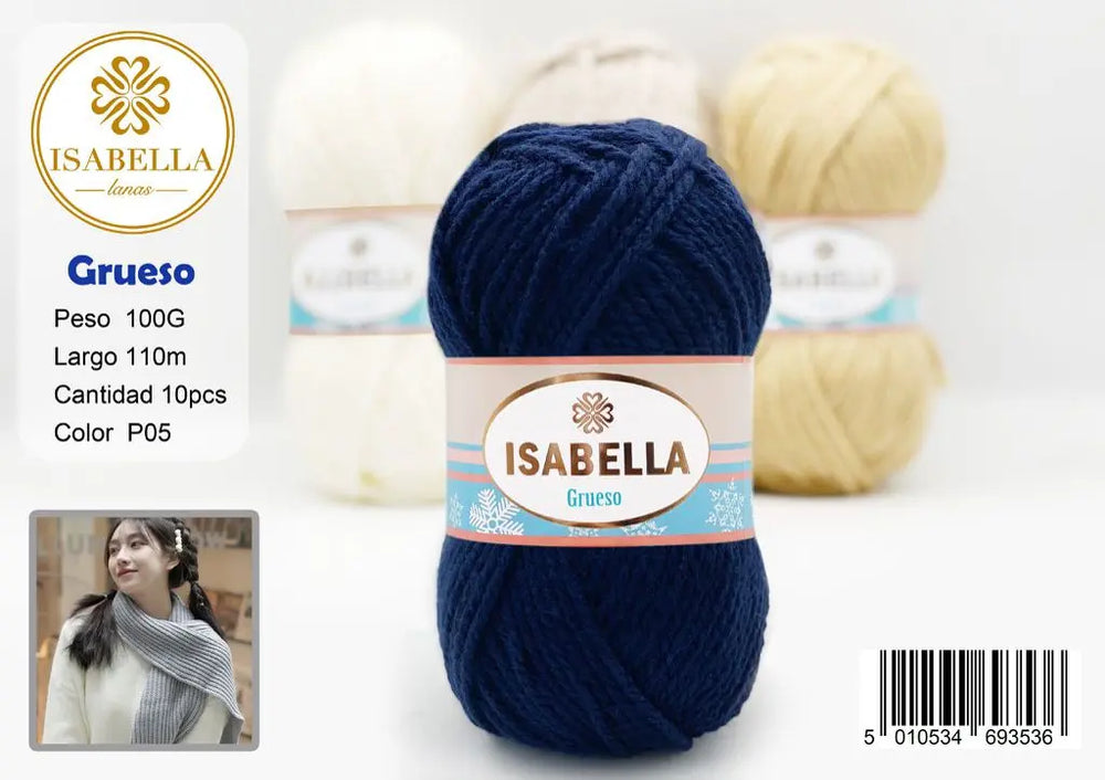 OVILLO HILO ISABELLA GRUESO ISABELLA 纱线