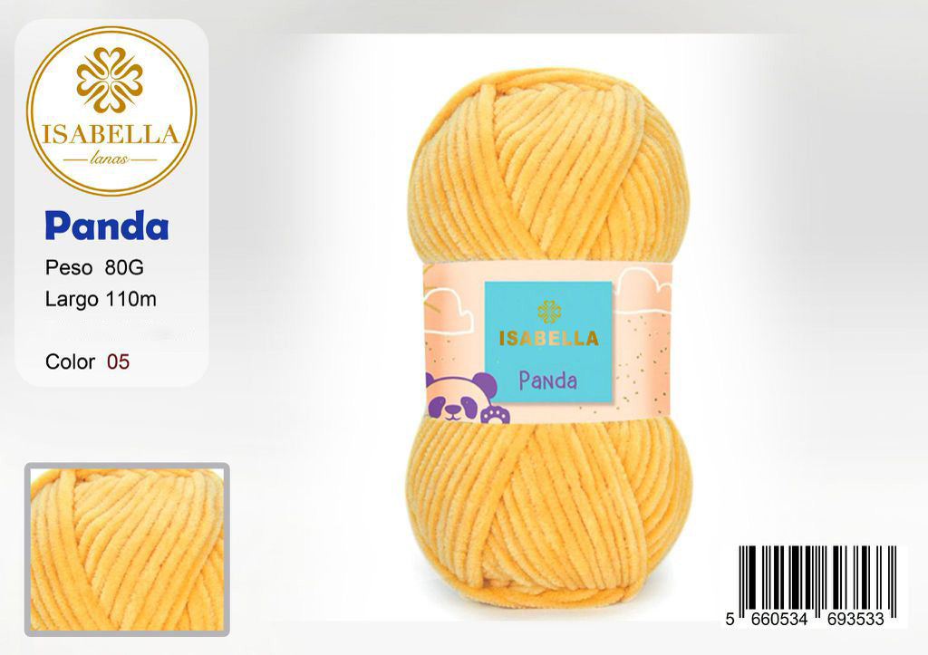 OVILLO HILO ISABELLA PANDA 80G