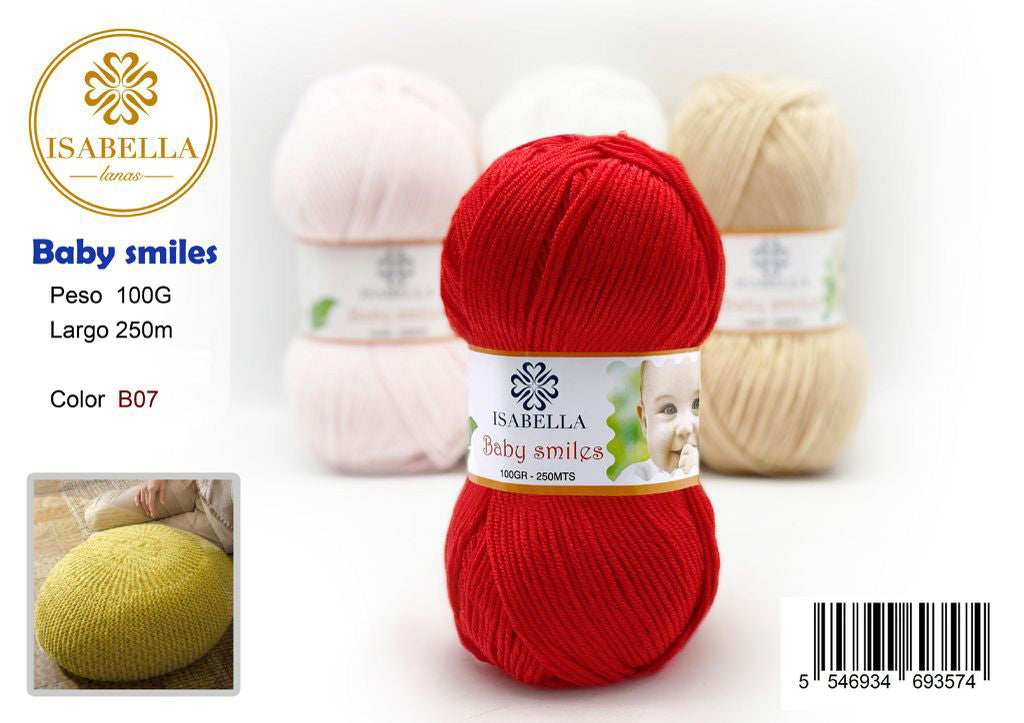 Hilo Isabella Baby Smiles 100g de Suavidad Incomparable