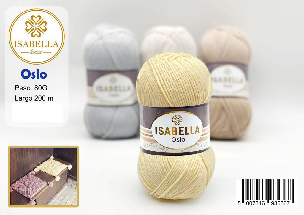 OVILLO HILO ISABELLA OSLO 80g