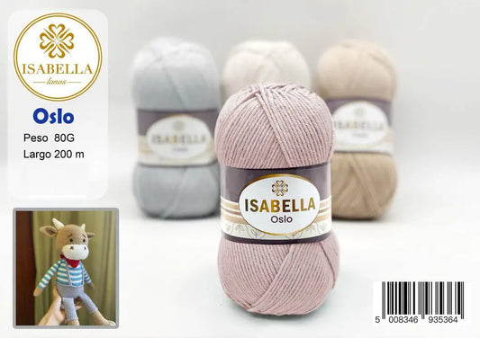 OVILLO HILO ISABELLA OSLO 80g ISABELLA 纱线