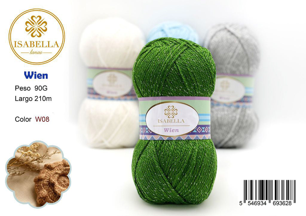 Hilo de Lana Isabella Wien 90g