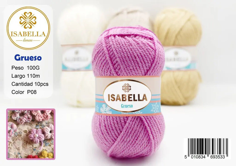 OVILLO HILO ISABELLA GRUESO ISABELLA 纱线