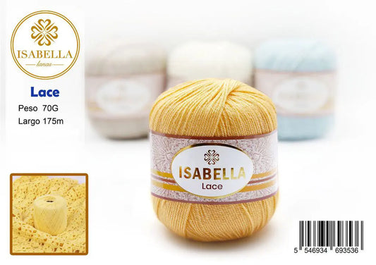 Hilo Isabella Lace - Elegancia y Sofisticación ISABELLA 纱线