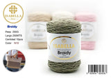 DIY BRAIDY 2MM 250G ISABELLA 纱线