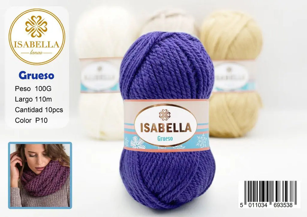 OVILLO HILO ISABELLA GRUESO ISABELLA 纱线