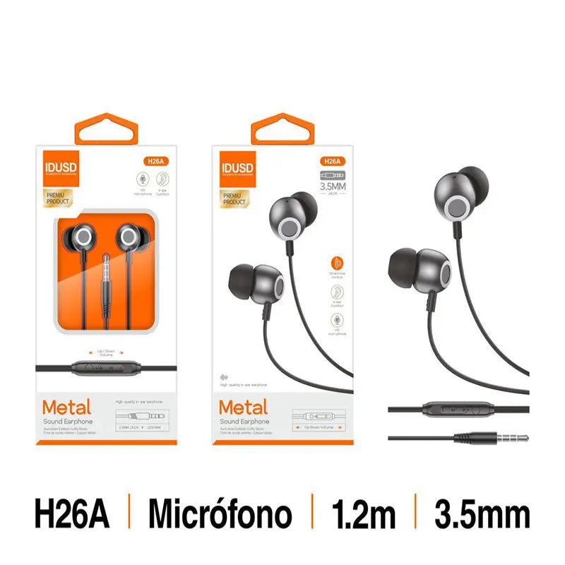 Auriculares Metal Con Micrófono 威锋电子