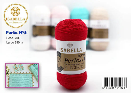 HILO DE PERLAS ISABELLA N5 ISABELLA 纱线