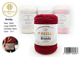 DIY BRAIDY 2MM 250G ISABELLA 纱线