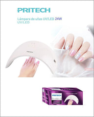 LAMPARA DE UÑA UV/LED 24W 15LED