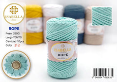 Hilo Isabella Diy Rope 3mm ISABELLA 纱线