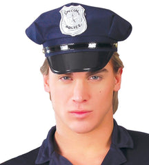 GORRA POLICIA AZUL ADULTO