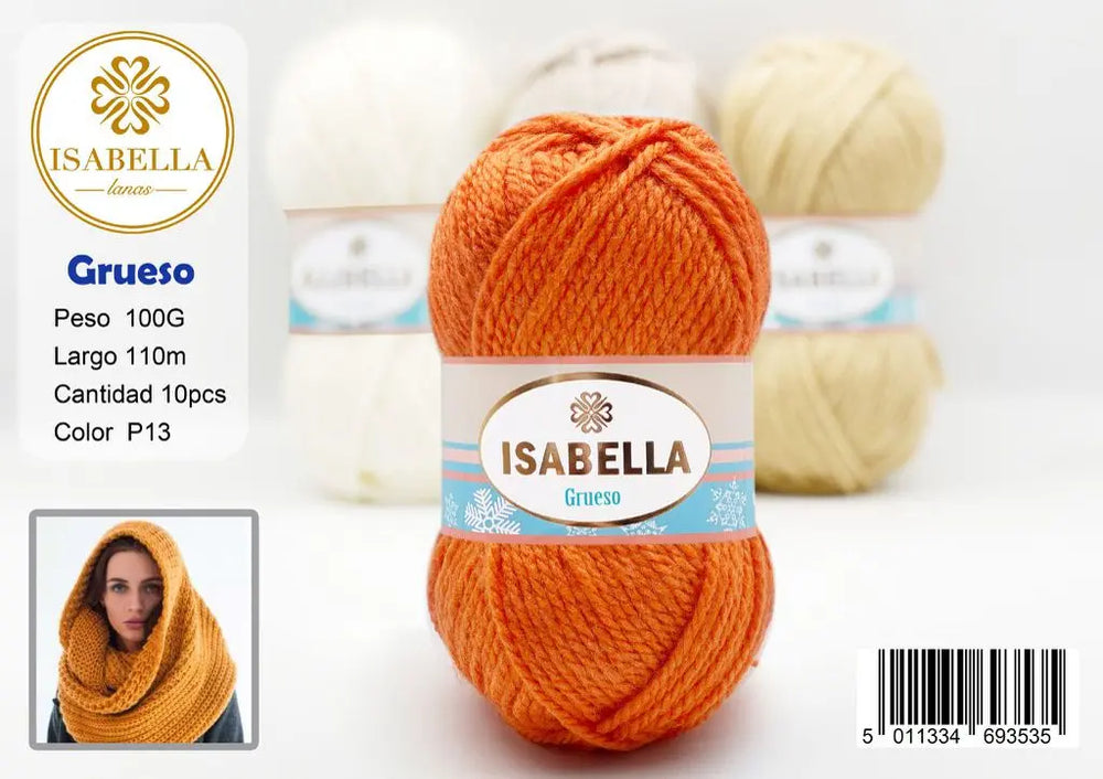 OVILLO HILO ISABELLA GRUESO ISABELLA 纱线