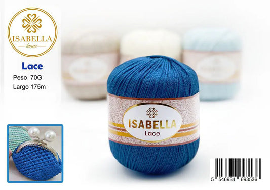 Hilo de Encaje Isabella 70g ISABELLA 纱线